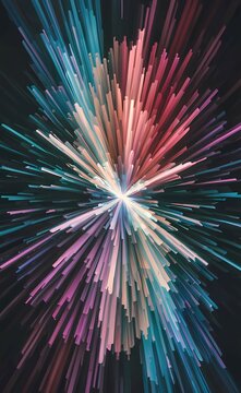 Gabriel Dawe's Ethereal Style - Energy Of Colors Explode, Burst Off