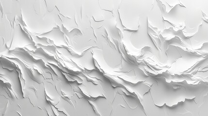 White abstract background with waves and ripples