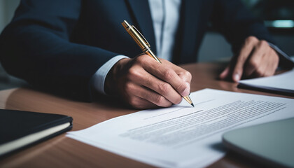 The real estate agent discussed the home purchase terms and requested the customer to sign the documents to finalize the contract legally. This relates to the sale and insurance of homes