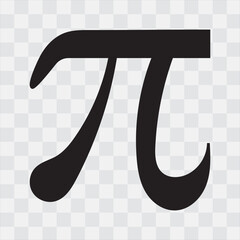 Pi symbol icon.  Pi symbol vector icon.
 - obrazy, fototapety, plakaty
