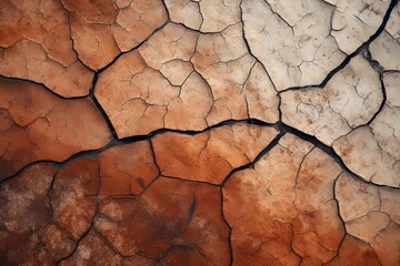 Red Dirt road texture Soil background.