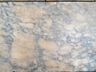 Marmor Oberfläche in Grau und Beigetönen in der Hagia Sophia Kirche in Istanbul. Gut als Hintergrund Texture und Muster