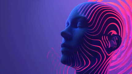 A conceptual illustration of generative video, text to video AI advancement, graphic representation for presentation, and banner