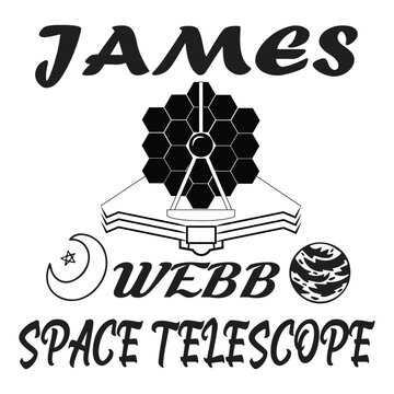 JAMES WEBB SPACE TELESCOPE LOVER SVG VECTOR AWESOME TYPOGRAPHY MAN AND WOMAN T-SHIRT DESIGN