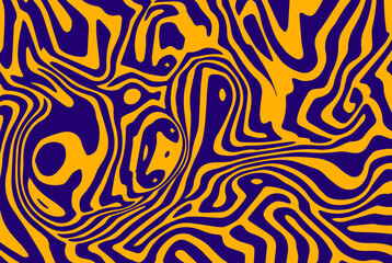 Abstract trippy psychedelic background with melting and distorting lines.