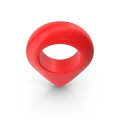 3D Rendering Realistic PNG Location map pin GPS pointer markers GPS location symbol, maps and navigation apps, red geolocation markers, placemark icons, cartography, and traveler interest symbols