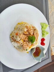 rice with chicken