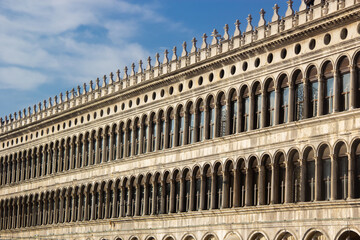 Fototapeta premium Venice, Italy, building in St. Mark's Square