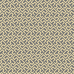 Seamless geometric background for your designs. Modern gray and golden ornament. Geometric abstract pattern