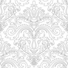 Orient classic pattern. Seamless abstract background with vintage elements. Orient pattern. Ornament for wallpapers and packaging