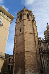 Church tower in Valencia, Spain - 738174016