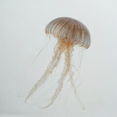 jellyfish on white