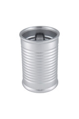 Tin can Mug isolated on white background