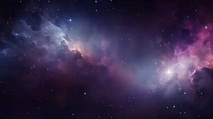 Abstract galaxy background. Free space for text