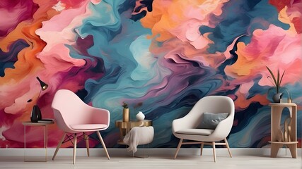 Abstract Art Wallpapers for Timeless Elegance, Abstract Art Wallpaper Delight, Nebula-inspired Wallpapers Await!, Abstract Art Wallpaper Collection, Abstract Art Wallpaper Extravaganza. - obrazy, fototapety, plakaty