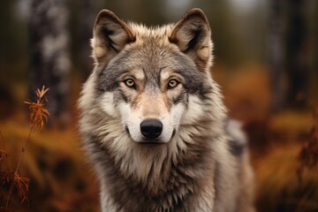 Obraz premium White wolf