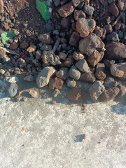 stones on the beach