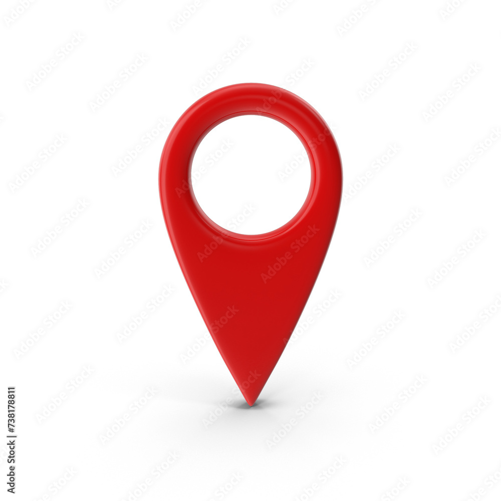 Poster 3d rendering realistic png location map pin gps pointer markers gps location symbol, maps and naviga