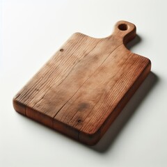 Fototapeta premium chopping board isolated on white background