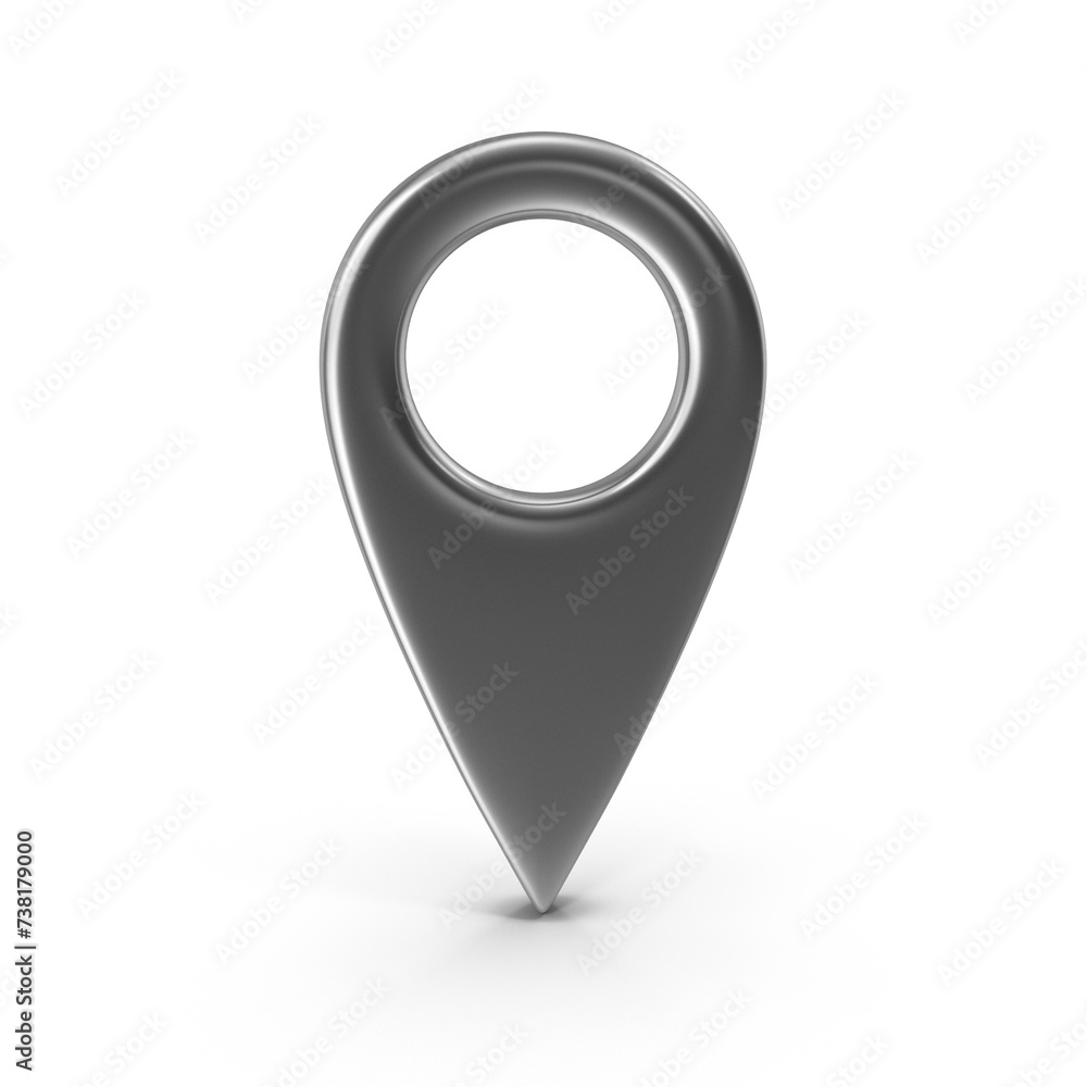 Poster 3d rendering realistic png location map pin gps pointer markers gps location symbol, maps and naviga