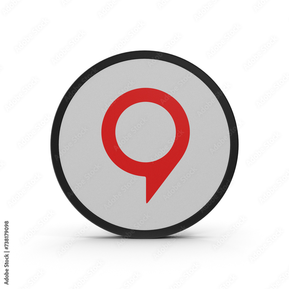 Poster 3d rendering realistic png location map pin gps pointer markers gps location symbol, maps and naviga
