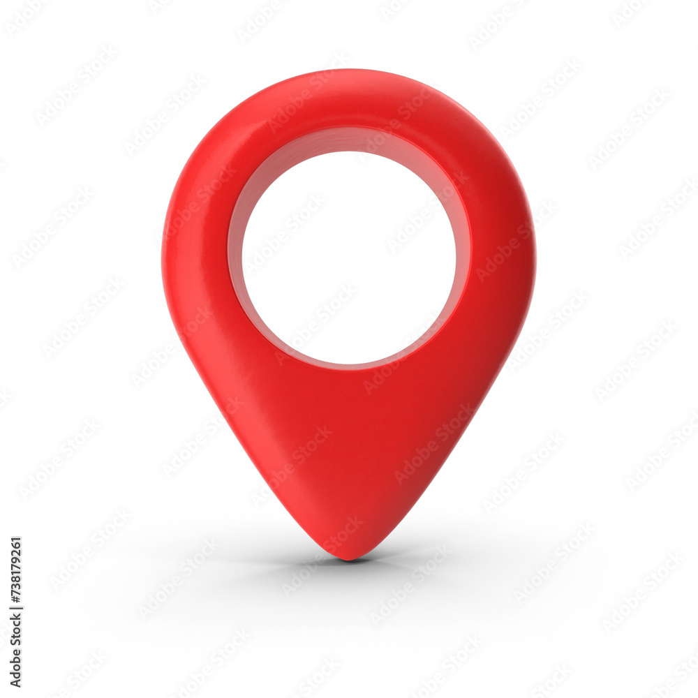 Poster 3d rendering realistic png location map pin gps pointer markers gps location symbol, maps and naviga
