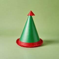 party hats  on white background