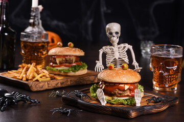  Halloween Monster Burger