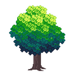 Tree pixel art