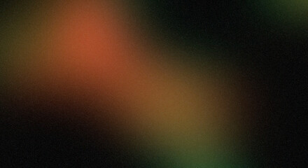 Brown orange olive green grainy gradient background on a black background, vibrant backdrop banner poster wallpaper website header design