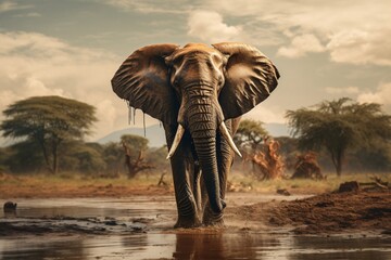 Fototapeta premium elephant