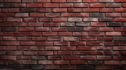 The background of the brick wall is in Garnet color.