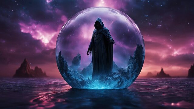 night in the moonlight highly intricately photograph of highly intricately photograph of Dementor dragon demon evil death studio 