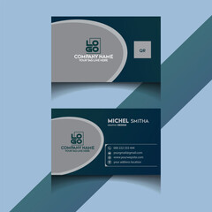 Free vector business card template 2024