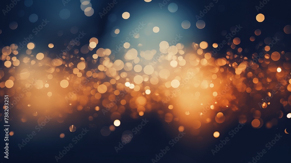 Aufkleber abstract background with bokeh defocused lights and shadow