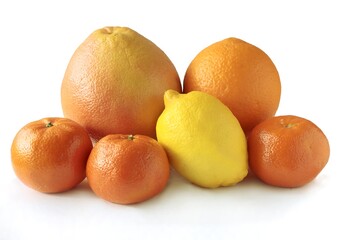 juicy,delicious tropical citrus fruits