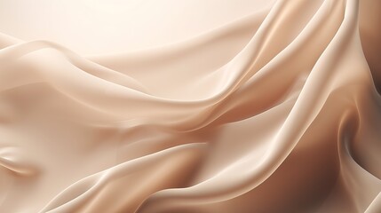 Fototapeta premium Background with flowing cloth. soft. Product presentation. luxury mockup 3d render advertisement copy space mockup. event jewellery