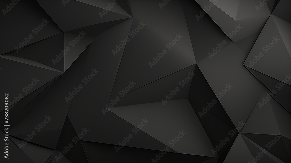 Poster black white dark gray abstract background. geometric pattern shape. line triangle polygon angle. gra