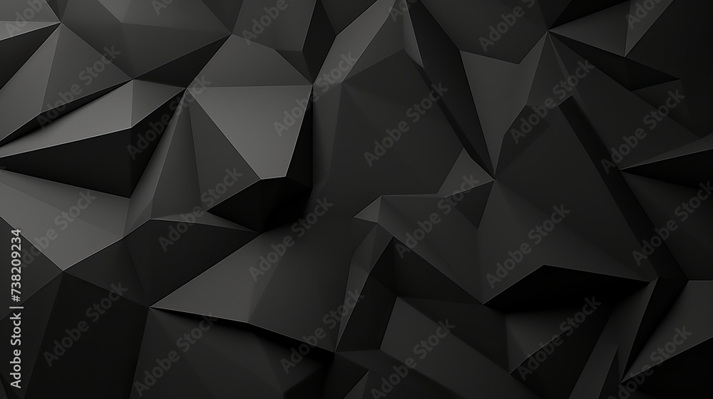 Poster black white dark gray abstract background. geometric pattern shape. line triangle polygon angle. gra