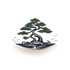bonsai illustration