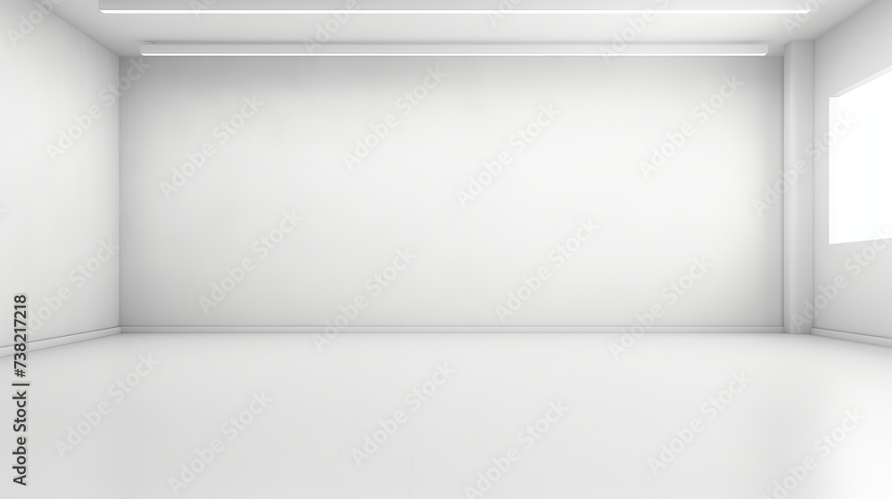 Aufkleber empty white studio background. design for displaying product