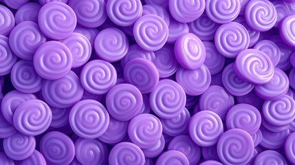 Background made of lollipops in Lavender color