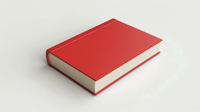 A sleek and modern 3D rendered book icon, rendered to perfection, with crisp edges and shadows, making it stand out in any project. Perfect for educational websites, apps, and book-related d
