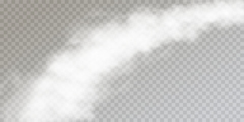Set of vector condensation trails. Smoke - obrazy, fototapety, plakaty