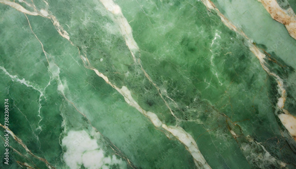 Poster green marble texture background pattern with high resolution. natural patterned.