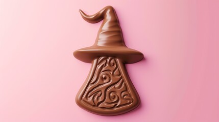 A magically delicious witch shaped chocolate bar that looks incredibly realistic. Indulge in the enchanting taste and imagine yourself in a whimsical world. Perfect for Halloween treats or a