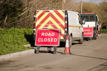 Road works