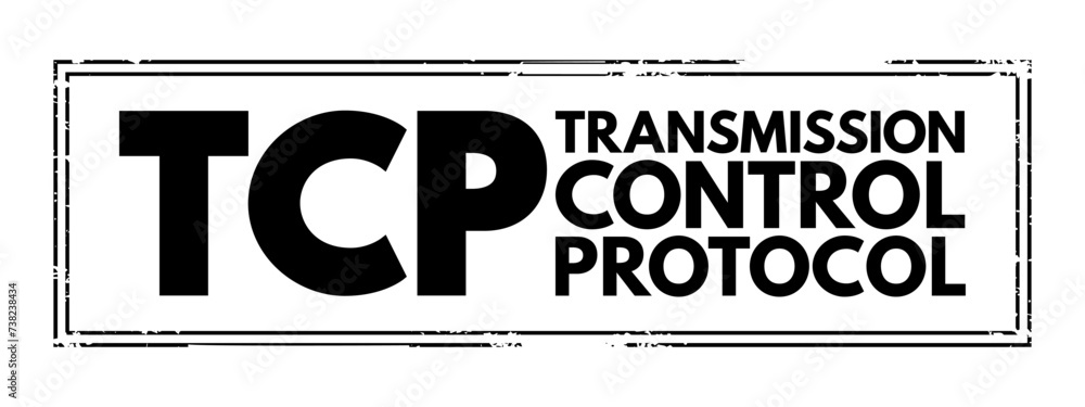Aufkleber tcp - transmission control protocol is a standard that defines how to establish and maintain a netwo