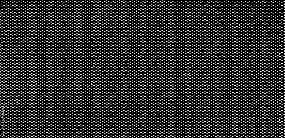 Poster vector fabric texture. distressed texture of weaving fabric. grunge background. abstract halftone ve