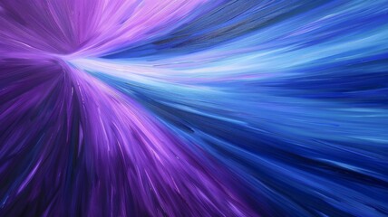 Blue and purple abstract high speed curved movement toward to the future, just around the corner, concept.